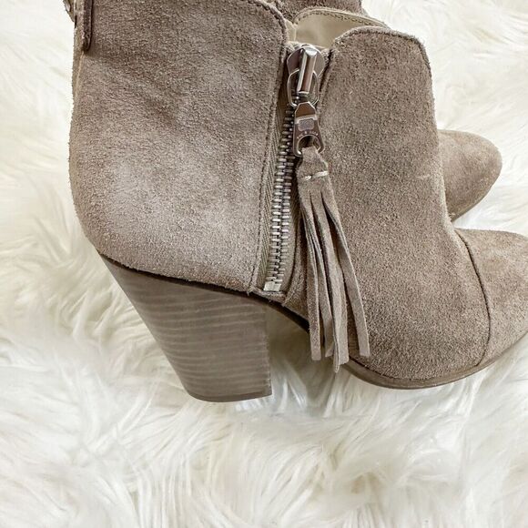 Rag & Bone Womens Margot Ankle Boots in Beige Size 35 Classic US Size 5 Zipper - Picture 8 of 11